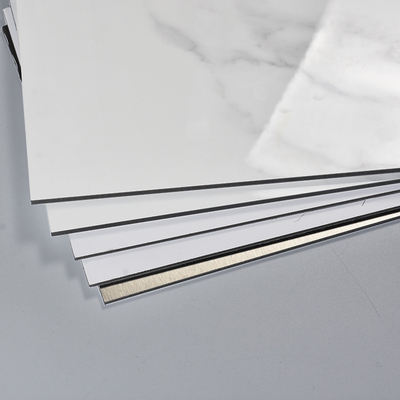 품질 Waterproof Fireproof PVC Marble Wall Panel for Modern Interiors 공장