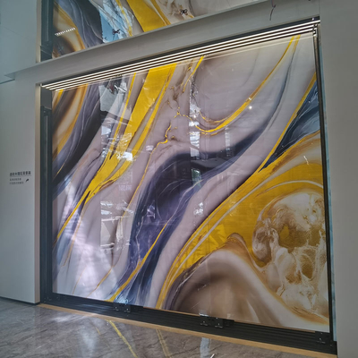Ποιότητα UV Marble PVC Laminated Sheet Waterproof Fireproof Wall Panel εργοστάσιο