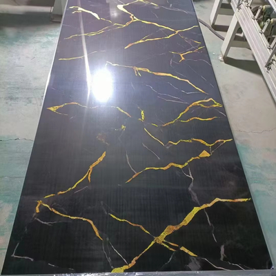 Quality Modern PVC Wall Panel Waterproof Antistatic UV Marble Sheet factory