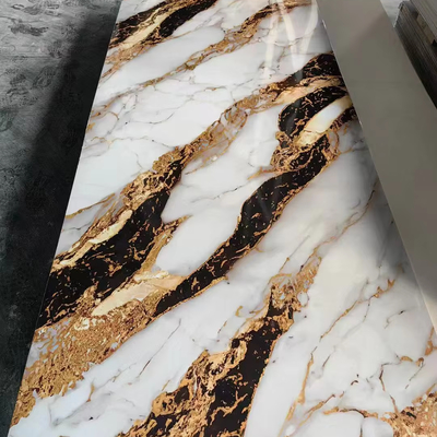 Quality Modern PVC Wall Panel Waterproof Anti-static for Indoor Decoration factory