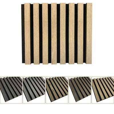 Качество Modern Wooden Acoustic Slat Wall Panels for Hotels Фабрика