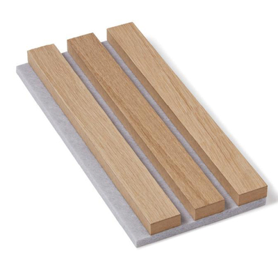 Качество Modern Walnut Wood Veneer Acoustic Panels MDF Soundproof Wall Panels Фабрика