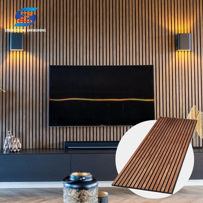 Qualité Waterproof Acoustic Wooden Slat Panel for Wall and Ceiling usine