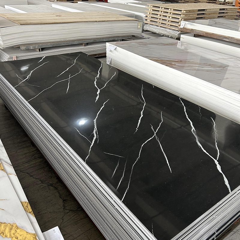 3D PVC Wall Panel - UV Marble Sheet 1220x2440mm