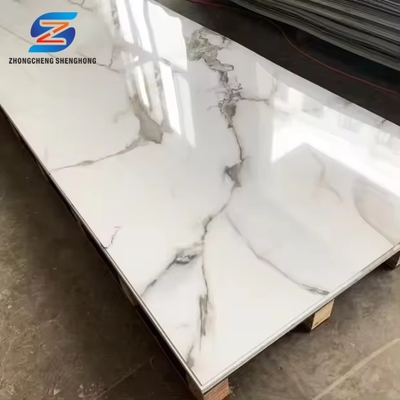Quality PVC Marble Wall Panel Waterproof Soundproof ECO-Friendly factory