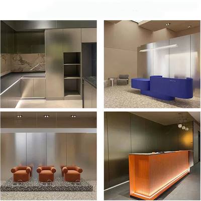 품질 Modern PVC Wall Panel Moisture-Proof Sound-Absorbing 2.44m 공장
