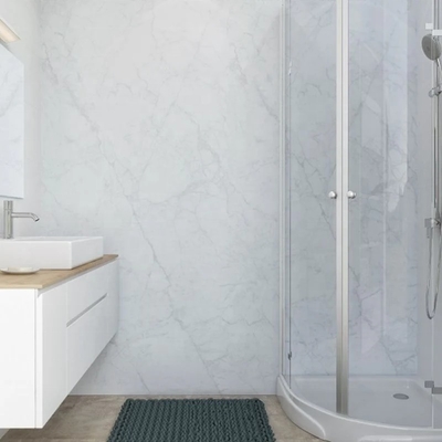 Качество 5mm PVC Marble Wall Panel Waterproof Moistureproof Fireproof Фабрика
