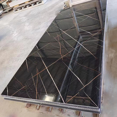 Качество Modern PVC Marble Wall Panel Waterproof Fireproof for Interior Decoration Фабрика