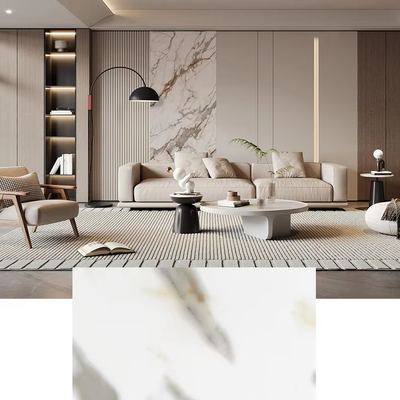 Qualität Fireproof Waterproof PVC Marble Wall Panel Modern Damask Design Fabrik
