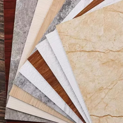Calidad PVC Marble Wall Panel Waterproof Fireproof B1 Grade Modern Design fábrica