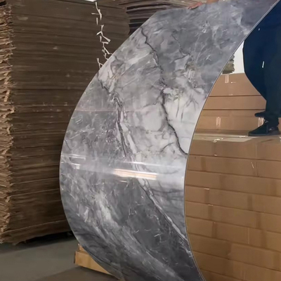 Качество Modern PVC Marble Wall Panel Waterproof Eco-Friendly Soundproof Фабрика