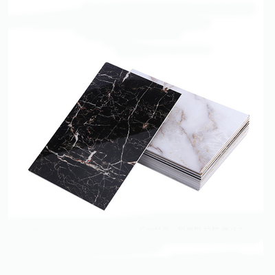 Calidad Eco-Friendly PVC Marble Wall Panel Waterproof Fireproof Geometric fábrica
