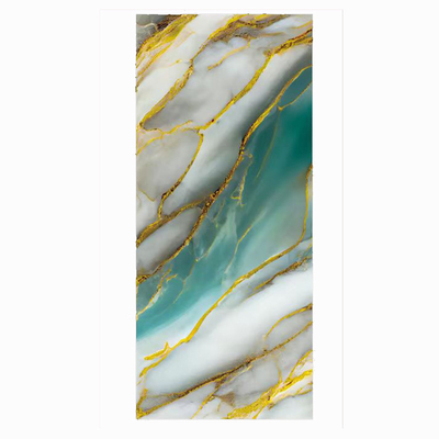 Качество 3mm PVC Marble Wall Panel UV Coated Waterproof Fireproof Фабрика