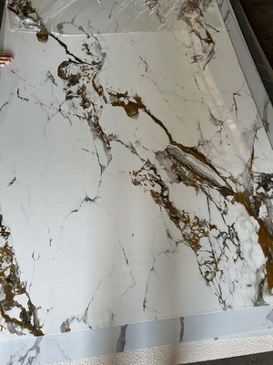 품질 Modern WPC Decorative Wall Panel PVC Marble Surface Moisture-Proof 공장