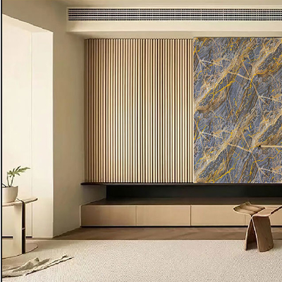 Qualität Modern PVC Gilding Marble Wall Panel UV Protected Waterproof Fabrik