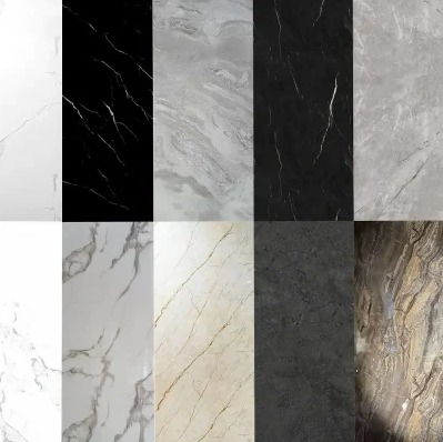 Качество Modern PVC Floral UV Marble Sheet Waterproof Wall Panel Фабрика