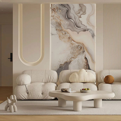Quality Waterproof PVC UV Marble Sheet for Indoor Wall Panel Decoration factory