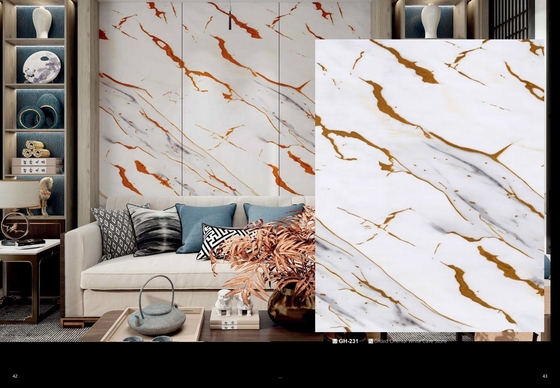 Качество Modern PVC Wall Panel Waterproof ECO-Friendly Indoor Decoration Фабрика