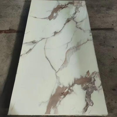 Качество Customizable PVC UV Marble Sheet Waterproof Fireproof Wall Panel Фабрика