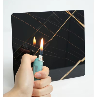 Качество 3mm UV Marble PVC Wall Panel Waterproof Fireproof Indoor Decoration Фабрика
