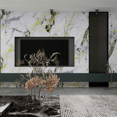 Качество Waterproof PVC Wall Panel UV Marble Sheet for Indoor Decoration Фабрика