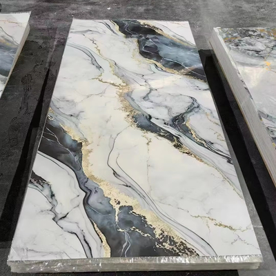 Quality Modern PVC Wall Panel Waterproof Antistatic UV Marble Sheet factory