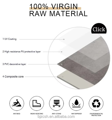 Calidad Antistatic PVC Wall Panel Waterproof Fireproof for Indoor Decoration fábrica