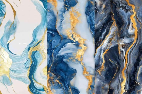 Качество Modern Waterproof UV Marble Wall Panels for Indoor Decoration Фабрика
