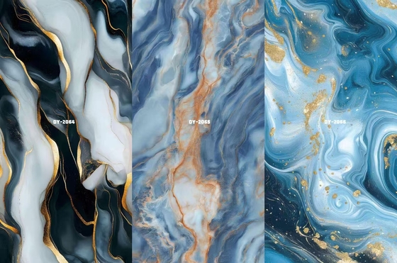 Качество Modern Waterproof UV Marble Wall Panels for Indoor Decoration Фабрика