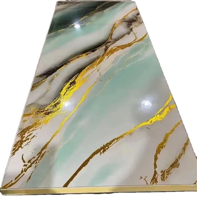 품질 Modern Waterproof UV Marble Wall Panels for Indoor Decoration 공장