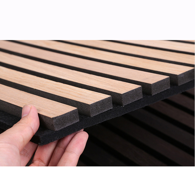Quality Modern MDF Acoustic Wall Panels Waterproof Soundproof 2400x600mm factory