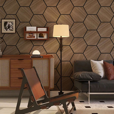 Качество Custom Hexagon Acoustic Panels MDF Polyester Fiber Soundproof Wall Panels Фабрика