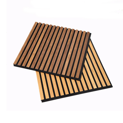 Quality Modern MDF Acoustic Wall Panels Soundproof Fireproof for Hotels factory