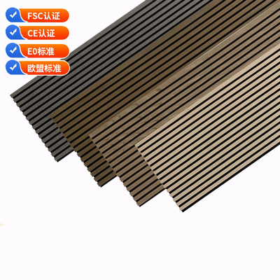 Quality Greenguard Certified MDF Acoustic Wall Panels for Modern Apartments factory