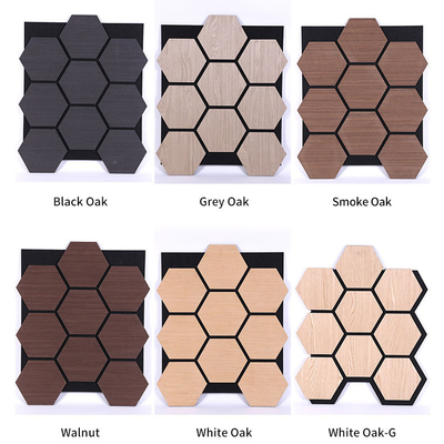 Качество Modern Soundproof Acoustic Panels MDF Polyester Fiber Custom Colors Фабрика