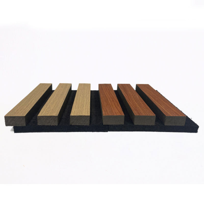 Quality Custom Wood Acoustic Wall Panels Soundproof MDF Veneer factory