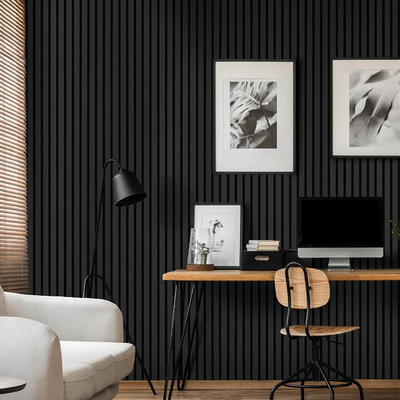 Quality MDF Wooden Acoustic Slat Wall Panels Soundproof Moisture-Proof factory