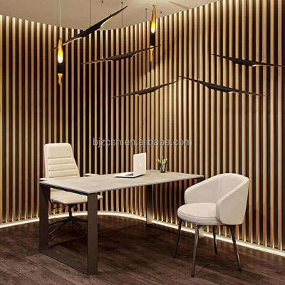 Quality MDF Fluted Acoustic Wall Panels Moisture-Proof Fireproof factory