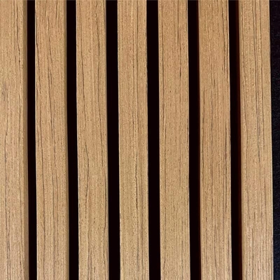 Calidad 22mm Fire-Retardant MDF Acoustic Wall Panels for Office and Apartment fábrica