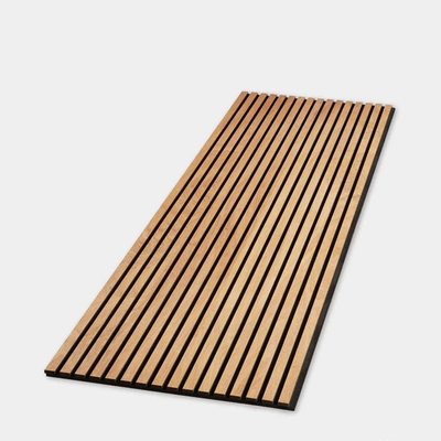 Качество Custom Wooden Slat Acoustic Panels Soundproof Fireproof MDF Фабрика