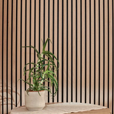 Ποιότητα Wooden Slat Acoustic Panels - Soundproof Fireproof Wall & Ceiling Decor εργοστάσιο