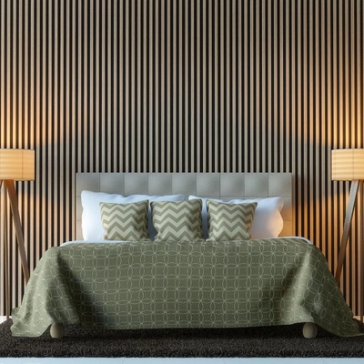 Quality Fireproof MDF Acoustic Wall Panel with Soundproof PVC 3D Design factory