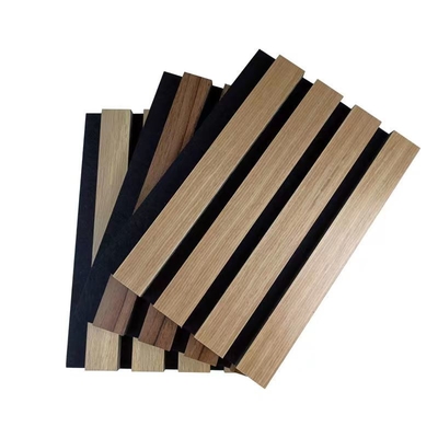 Качество Modern Wooden Slat Acoustic Panel 2400x600mm Fireproof Soundproof Фабрика