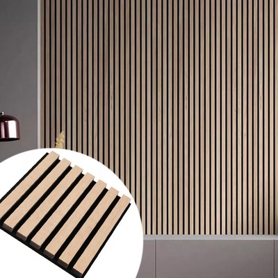 품질 Modern Wooden Slat Acoustic Panel 21mm for Sound Insulation 공장