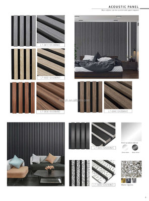 Qualità Customizable Modern Wood Acoustic Panels 0.8 NRC Soundproofing fabbrica