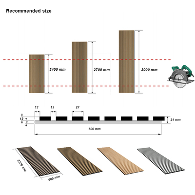 Qualität European Style Wood Slat Acoustic Panel MDF Polyester Fiber Wall Panel Fabrik