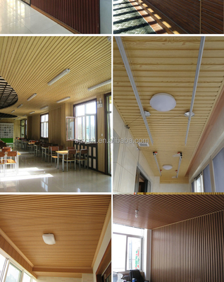 Качество 300mm WPC 3D Wall Panel Waterproof Soundproof Interior Cladding Фабрика