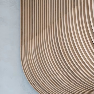 Quality WPC Wood Grille Strip Wall Panel Moisture-Proof Soundproof 160x25cm factory