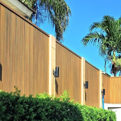 Eco-Friendly Bamboo Wood PVC Cladding Panels Waterproof Fireproof
