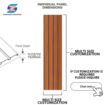 Calidad Eco-Friendly Bamboo Wood PVC Decorative Panel Waterproof Fireproof fábrica